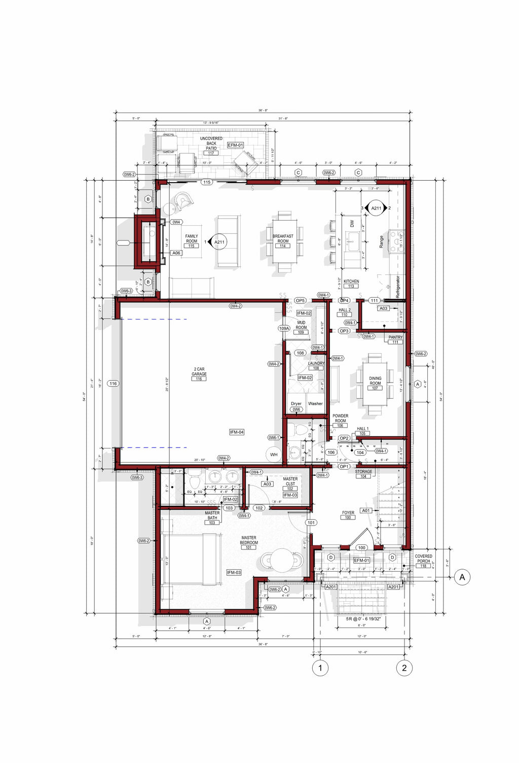 Château Flamenco - 2,083 SF / 4 Bed / 1 & 1/2 Bath /2-Car Garage