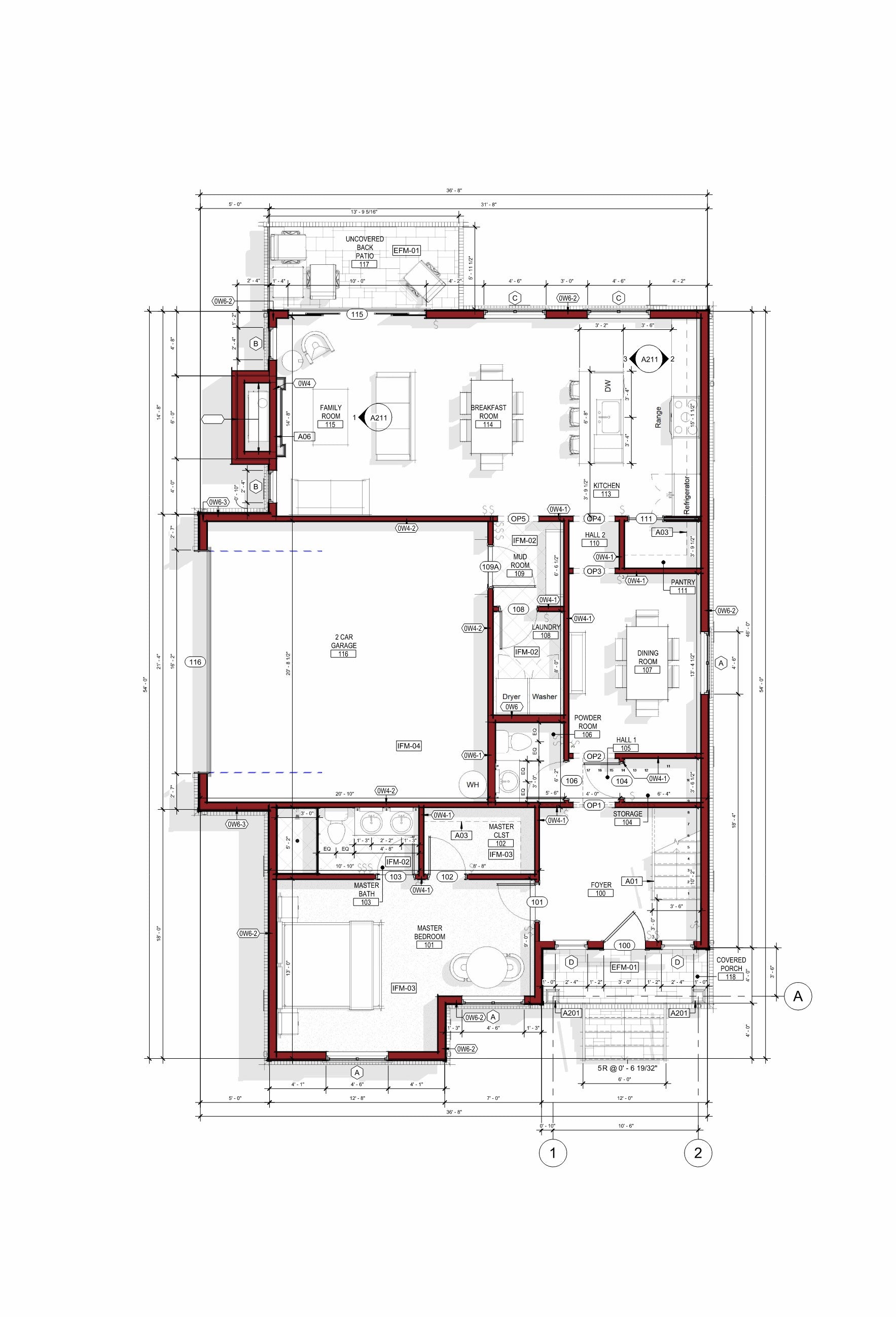 Château Flamenco - 2,083 SF / 4 Bed / 1 & 1/2 Bath /2-Car Garage